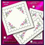 Embroidery Stamped Table Runner 105 Χ 50 cm & 2 Table Centers 50x50 cm - Cross-stitch Νο 21 Farbe 01