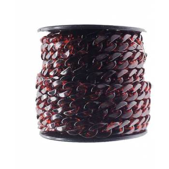 Resin chain for handmade bags - 3 cm ring size 3003-15
