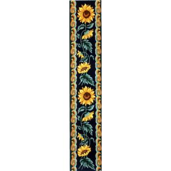 Stickpanel „Blumen“ im Format 15 x 90 cm 45.256 Gobelin-Diamant